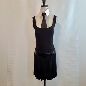ABS Allen Schwartz Black pleated skirt Jumper